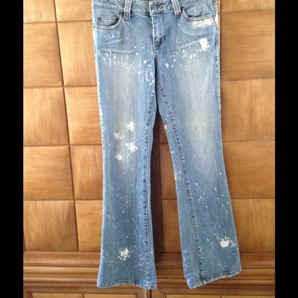 Bleached Denim Pants😍
