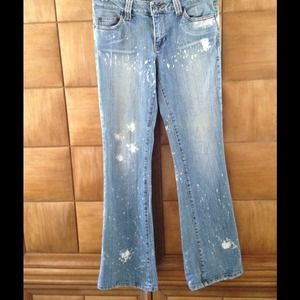 Bleached Denim Pants😍