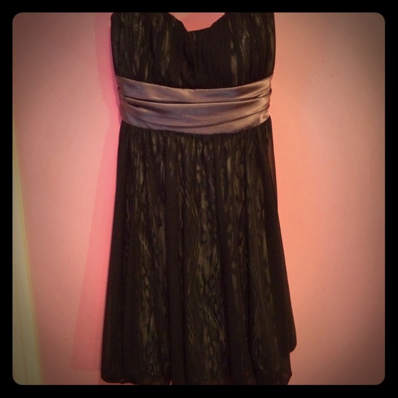 Black and silver - girls night out dress!