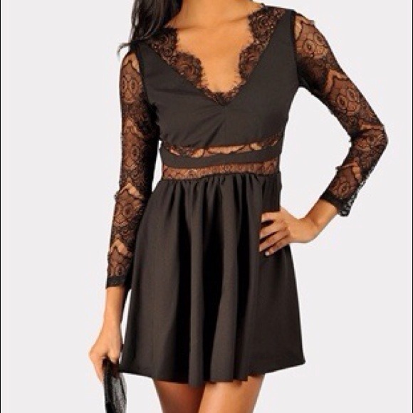 LBD lace black dress