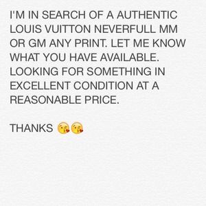 IN SEARCH OF AUTHENTIC LOUIS VUITTON NEVERFULL
