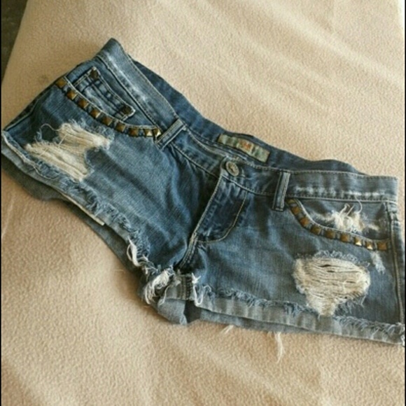 Distressed Shorts