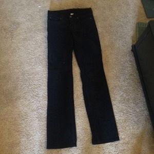 J. Crew black corduroy pants