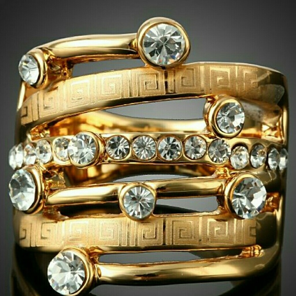 zdazzled Jewelry - 🆕🎉🎊 Host Pick 🎉🎊 New 18k Gold Plated Ring