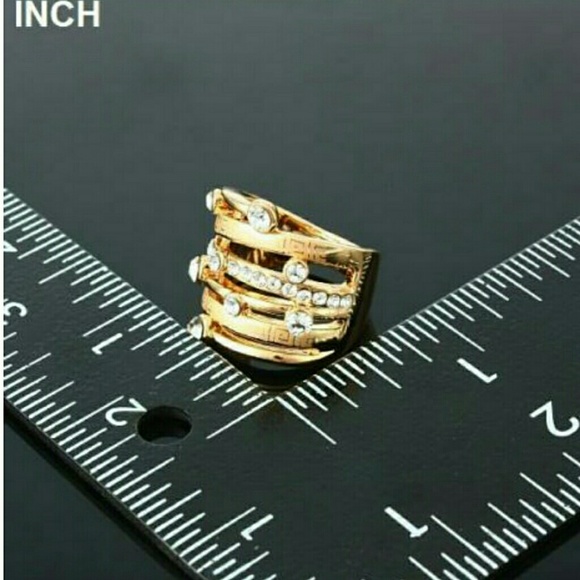 🆕🎉🎊 Host Pick 🎉🎊 New 18k Gold Plated Ring - Picture 3 of 4