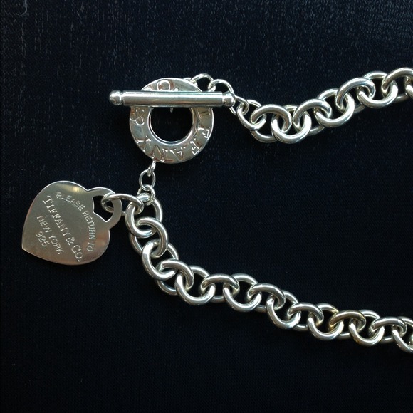 Tiffany's Heart Toggle Necklace