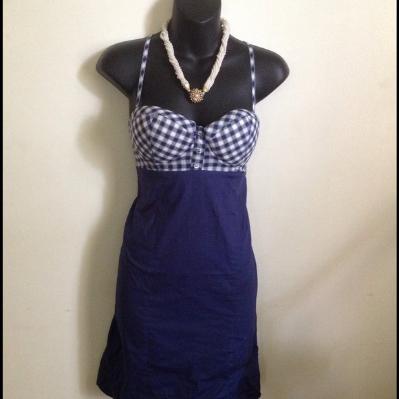 Blue summer dress