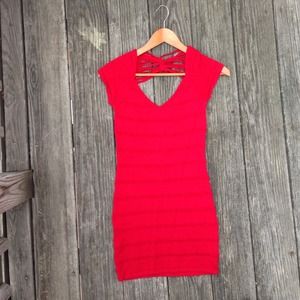 Mini Red Dress