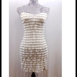 Tiered tube top dress. Size: Small/0 NWOT