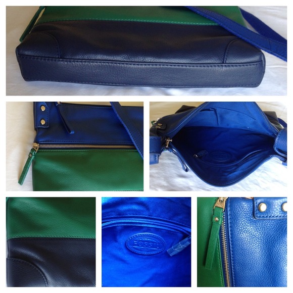 Fossil multi colored crossbody - Picture 3 of 4