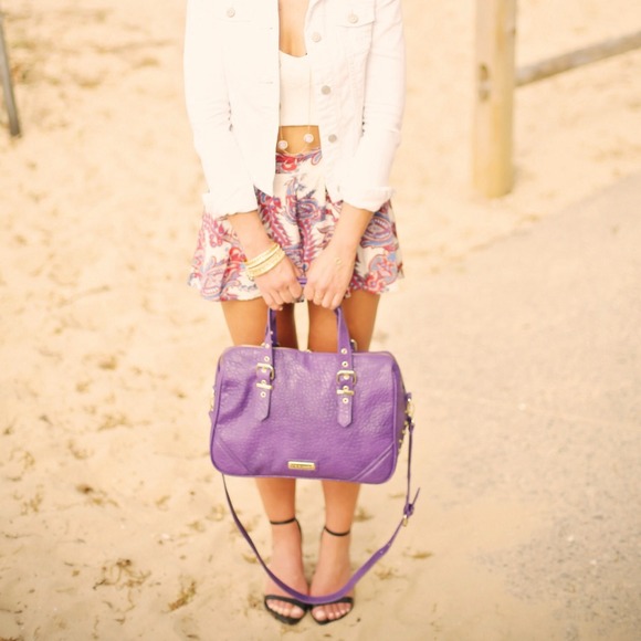 Steve Madden Bags - NWOT Steve Madden Purple Stud Satchel Steve Madden Bags - NWOT Steve Madden Purple Stud Satchel