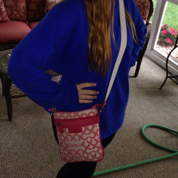 Coach cross body bag