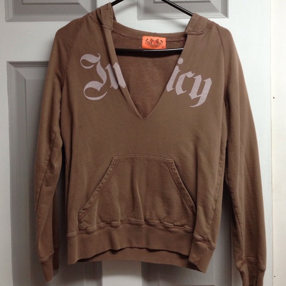 Juicy Couture brown hoodie