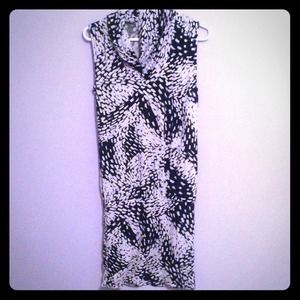 Black and white Michael Kors dress