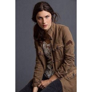 Ecote Canvas Military Jacket