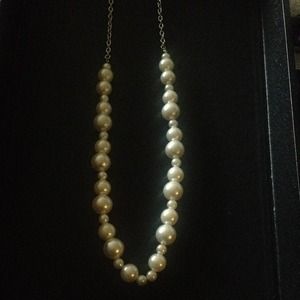 Long Pearl Fashion Necklace