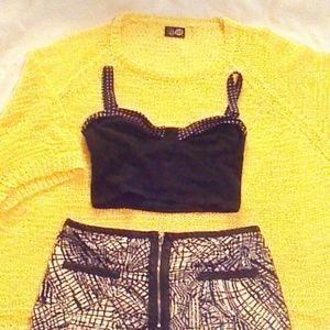 Tape Sweater by Cheap Monday