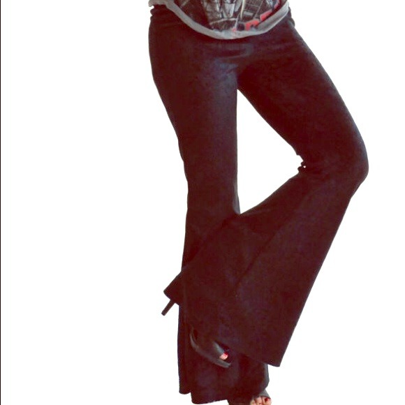 Velvet 70s Bellbottom Pants🌼 - Picture 1 of 3