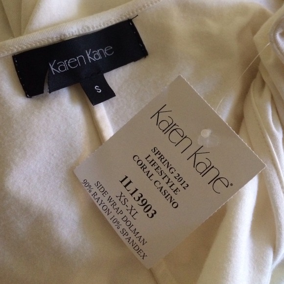 💛Karen Kane Side Wrap Dolman Top S💛 - Picture 3 of 4