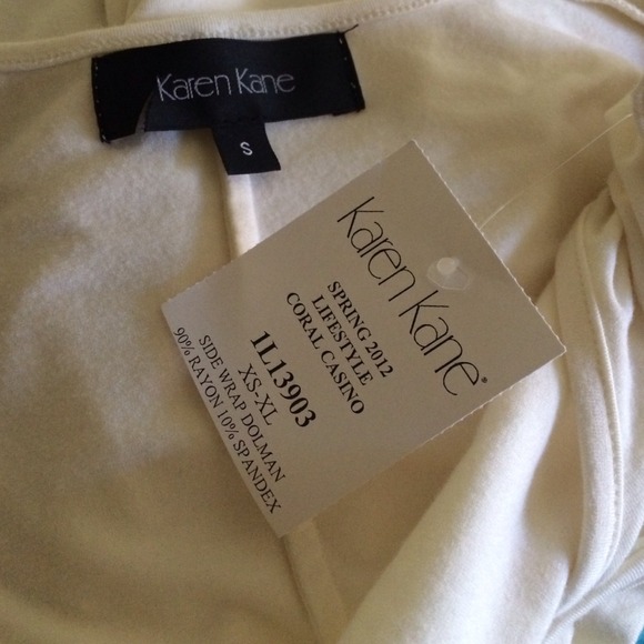 💛Karen Kane Side Wrap Dolman Top S💛 - Picture 4 of 4