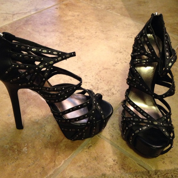 Bebe Studded Heels