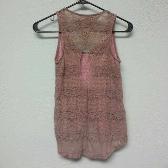Shimmer pink tank - Picture 2 of 2