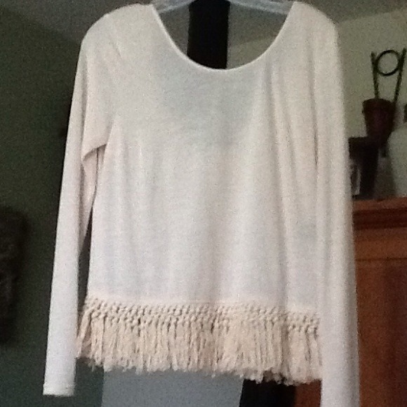 Boho fringe top