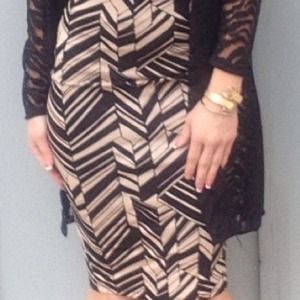 Skirts - Geometric print pencil skirt Skirts - Geometric print pencil skirt