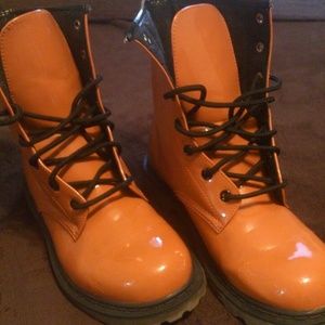 Orange Boots