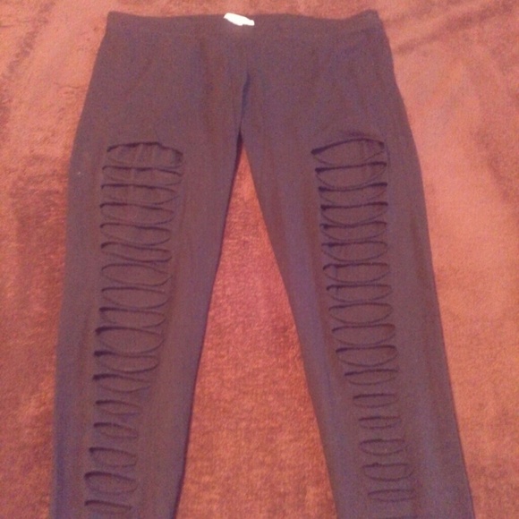 Cut up leggings