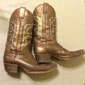 Frye "Daisy Duke Crystal"  Boots