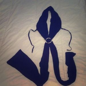 Sexy black top w/strass!