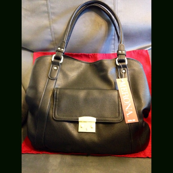 Black Hobo Bag by Merona