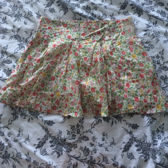 Floral Print Skirt American Eagle