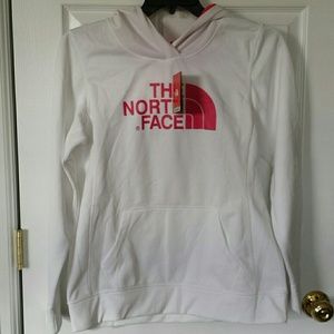Sold!North Face White Hoody