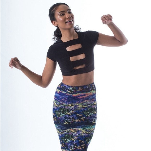 Cutout crop top