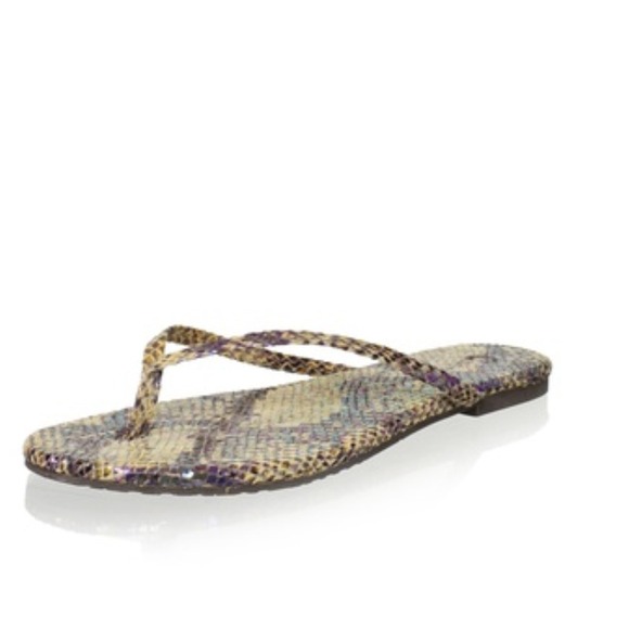 Corso Como Leather Thong Sandals - Picture 1 of 4