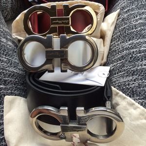 Size 34 Men's Ferragamo belts