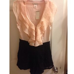 Arden B romper brand new with tags!