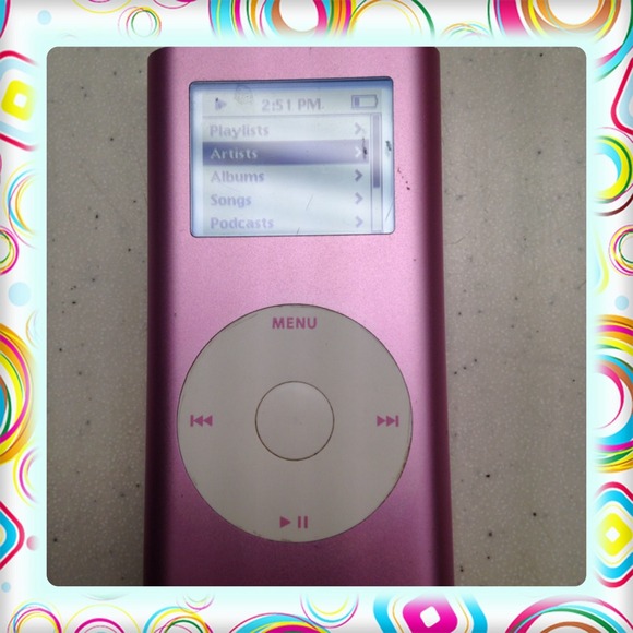 Pink iPod mini 4GB