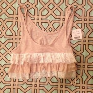 Free people crop top.