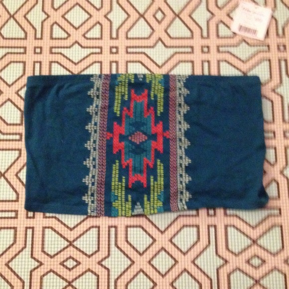 Aztec print top