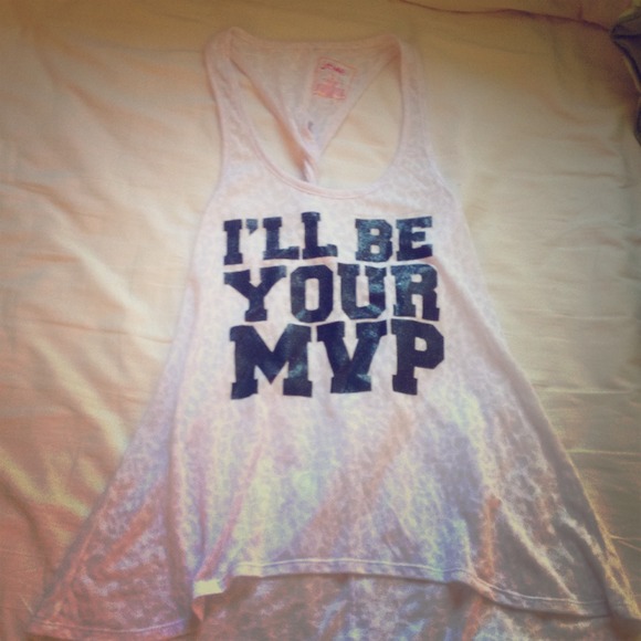 White racer back  tank top