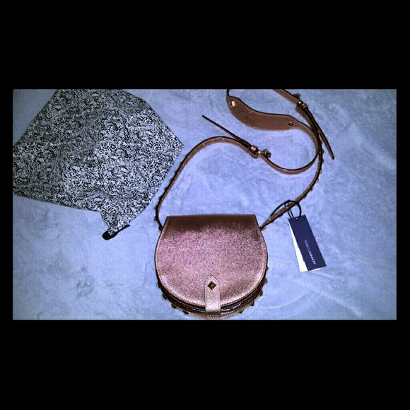 *RESERVED* Rebecca Minkoff rose gold bag