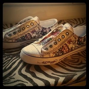 Authentic Ed Hardy sneakers