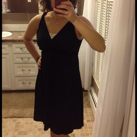 White House black market cotton dress