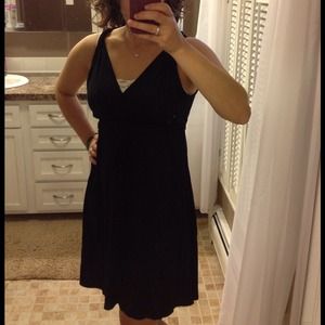 White House black market cotton dress