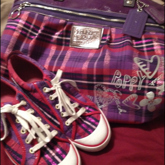 Coach Handbags - Coach bag and shoes