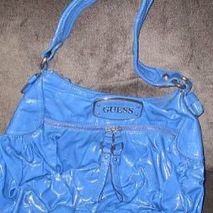 Guess cobalt blue hobo!