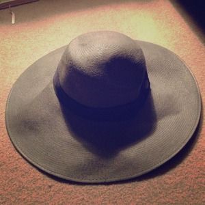Large brimmed hat